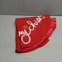 30 Inch Christmas Tree Skirt Large Plush Xmas Red Tree Mat with Merry Christmas Patterns Holiday Decor Fur Ornament for Home Party Indoor