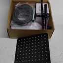 Hibbent Metal 10'' Filtered Rainfall Shower Head Combo for Easy Reach, High Pressure Shower Head System, Handheld Showerhead, Adjustable Holder, 18'' Extension Arm, Shower Filter, 7-spray, Matte Black
