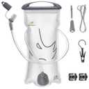 NEVO RHINO Hydration Bladder 2L-3L,Water Reservoir for Hiking Backpack Leak Proof Water Storage Bladder, BPA-Free Water Pouch Hydration Pack for Camping Cycling Running