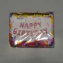 Rose Gold Happy Birthday Balloon Banner Personalized Name 16 Inch Foil happy birthday balloons letters with A-Z set and extra letters Birthday Party Decorations Happy happy birthday balloon