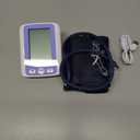 Automatic Upper Arm Blood Pressure Monitor for Home Use, Digital BP Machine with 9-17 inch Large BP Cuff, 2 User Mode, 2X500 Sets Memories,Purple