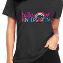 Valentines Shirts for Women Get All That You Do Be Done in Love T-Shirt-Women's Valentine's Day Tee (Gray, XXL)