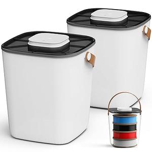 Caydo Filament Storage Vacuum Box with Smart Pressure Control, One-Button Operation, Rechargeable 3D Filament Storage Container with 4 Spools Capacity