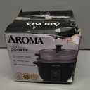 Aroma Housewares ARC-363-1NGB 3 Uncooked/6 Cups Cooked Rice Cooker, Steamer, Multicooker, 2-6 cups, Black