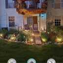 LEONLITE 12-Pack Low Voltage Landscape Pathway Lights 3W Landscape Lighting 12-24V LED Bollard Path Lights Wired CRI 90+ Aluminum Pathway Lighting for Walkway Yard Garden, ETL Listed, 3000K Warm White