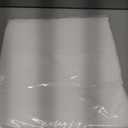 Lightweight Microfiber 3 Piece Duvet Cover Set with Zipper Closure, King, Bright White, Solid