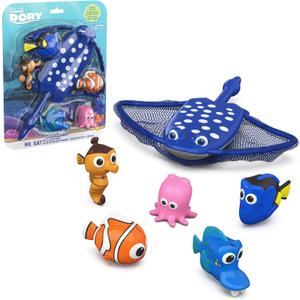 SwimWays Disneys Finding Dory Mr. Rays Dive and Catch Game, Water Toy, Outdoor Toys, Pool Party Favors & Bath Toys for Kids Ages 5 & Up