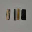 Small Reading Glasses Men Women 3 Pairs Slim Pocket Readers with Pen Clip Metal Case Spring Hinge 3.5