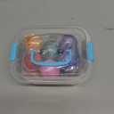 Howzcci 12 Pack Galaxy Slime Ball Toys Stress Relief Toys DIY Squeeze Stretchy Party Favors Toy for Kids Boys Girls Christmas Stocking Stuffers School Classroom Prizes Valentines Day Card Gifts