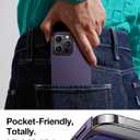 TORRAS Slim Fit Designed for iPhone 15 Pro Max Case 6.7 inch, Ultra-Thin 15 Pro Max Case 2023, Lightweight Hard PC Cover Phone Cases for iPhone 15 Pro Max Phone Case Purple, OriginFit