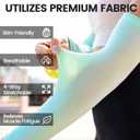 Pickleball Holder Sleeves (L(15"-20"Bicep), 2 Pairs - White + Black)