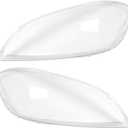 Headlight Lens Cover Headlight Headlamp Lense Clear Lens Cover for Volvo XC60 2009-2013 Clear PC 1 Pair Front Left Right Car