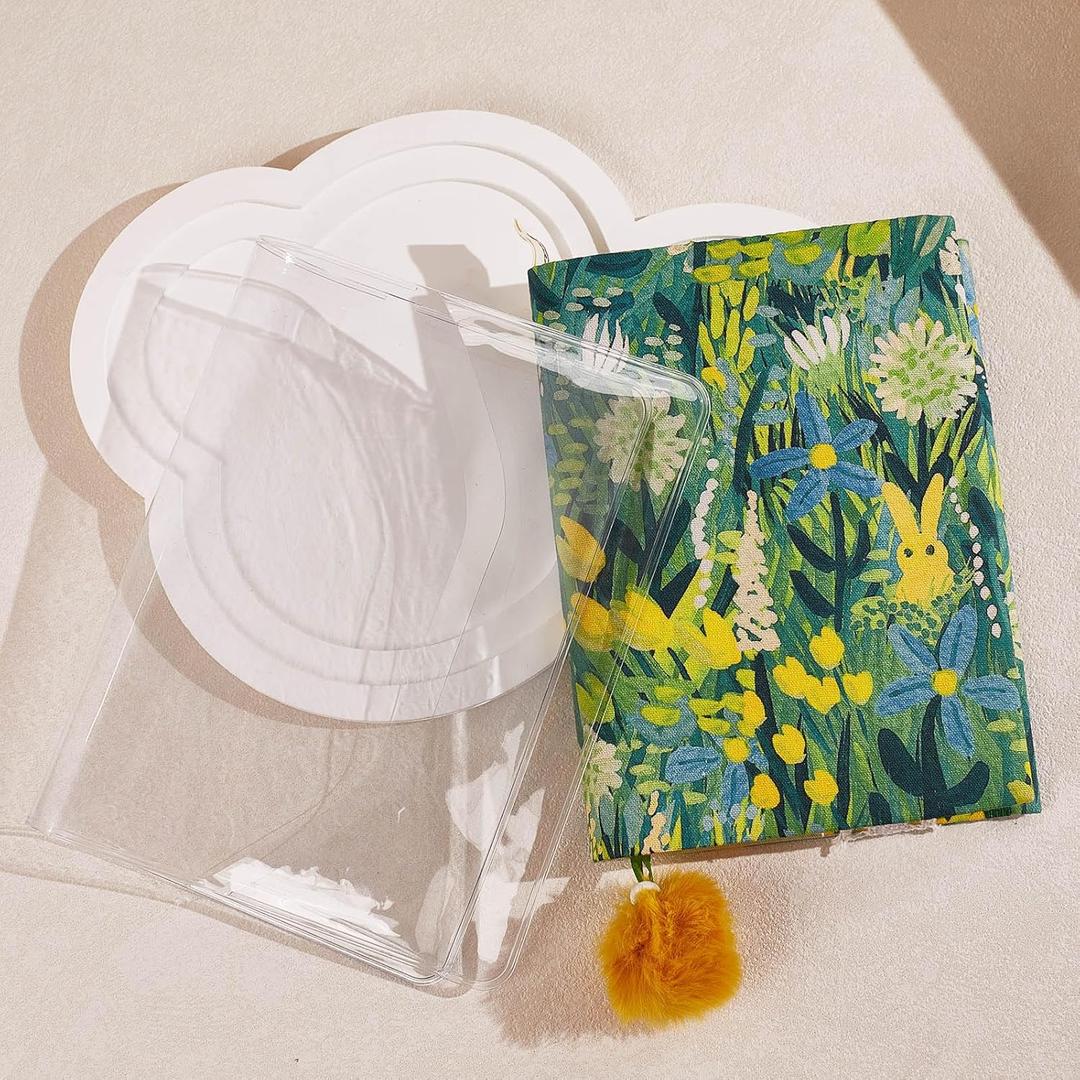 A6 hardcover Plastic Book Cover .Clear Book Cover. 6.4x4.5 inces