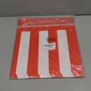 Boao 4 Pack Circus Awning Decoration 3D Stripe Cardboard Awning Carnival Wall Decor Circus Party Favors for Lemonade Stand Bakery Ice Cream Truck Bulletin Board(Red and White,Striped Style)