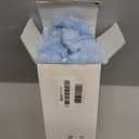 DEELAND Pack of 2,Double-Sided Faux Fur Plush Decorative Throw Pillow Covers Fuzzy Striped Soft Pillowcase Cushion Covers for Sofa Couch Bedroom Lightblue 20x20 inch