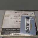 Mueller Ultratemp King Size Sheets Set, Super Soft 1800, 6 Piece, Deep Pocket Up To 16" Bed Sheets, Transfers Heat, Breathes Better, Hypoallergenic, Wrinkle, Cream