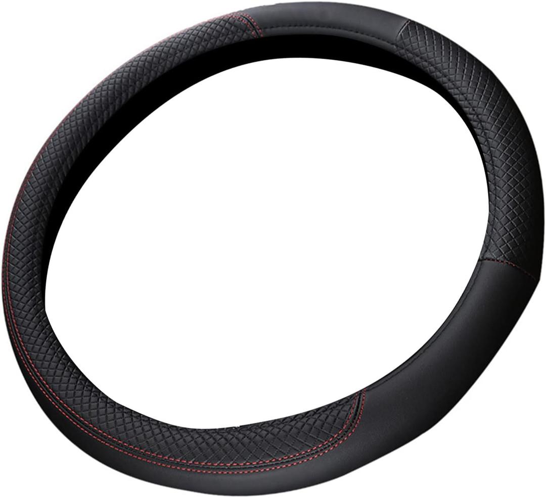Car Steering Wheel Cover Embossed Anti Slip Artificial Leather Car Steering Wheel Protector for Driving Car Steering Wheel Cover Embossed Anti Slip Artificial Leather Car Steering Wheel Protector for Driving