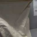 BALEINE Laundry Hamper with Lid, Tall Laundry Baskets with Bamboo Pull Handles, Large Laundry Bin with Internal Support (26 Gal/100L, Beige)