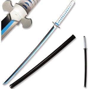 Metal Demon Sword 104cm/41inchs,Stainless Steel, Hashira Pillar and Protagonist Katana for Anime Cosplay, Anime Original Textures, Multiple Styles to Choose from