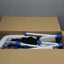 FSA/HSA Eligible Sliding Shower Chair with Padded 360 Swivel Seat, 330lbs Tub Transfer Bench, Non-Slip Arms, Safety Belt, Adjustable Height for Elderly & Disabled Inside Shower