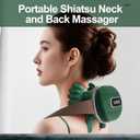 Shoulder and Neck Massager, Bionic Heated Massager, Portable Neck and Back Massager with Fingers, 4D Kneading Massager, Simulates a Real Palm for Pain Relief and Muscle Relax