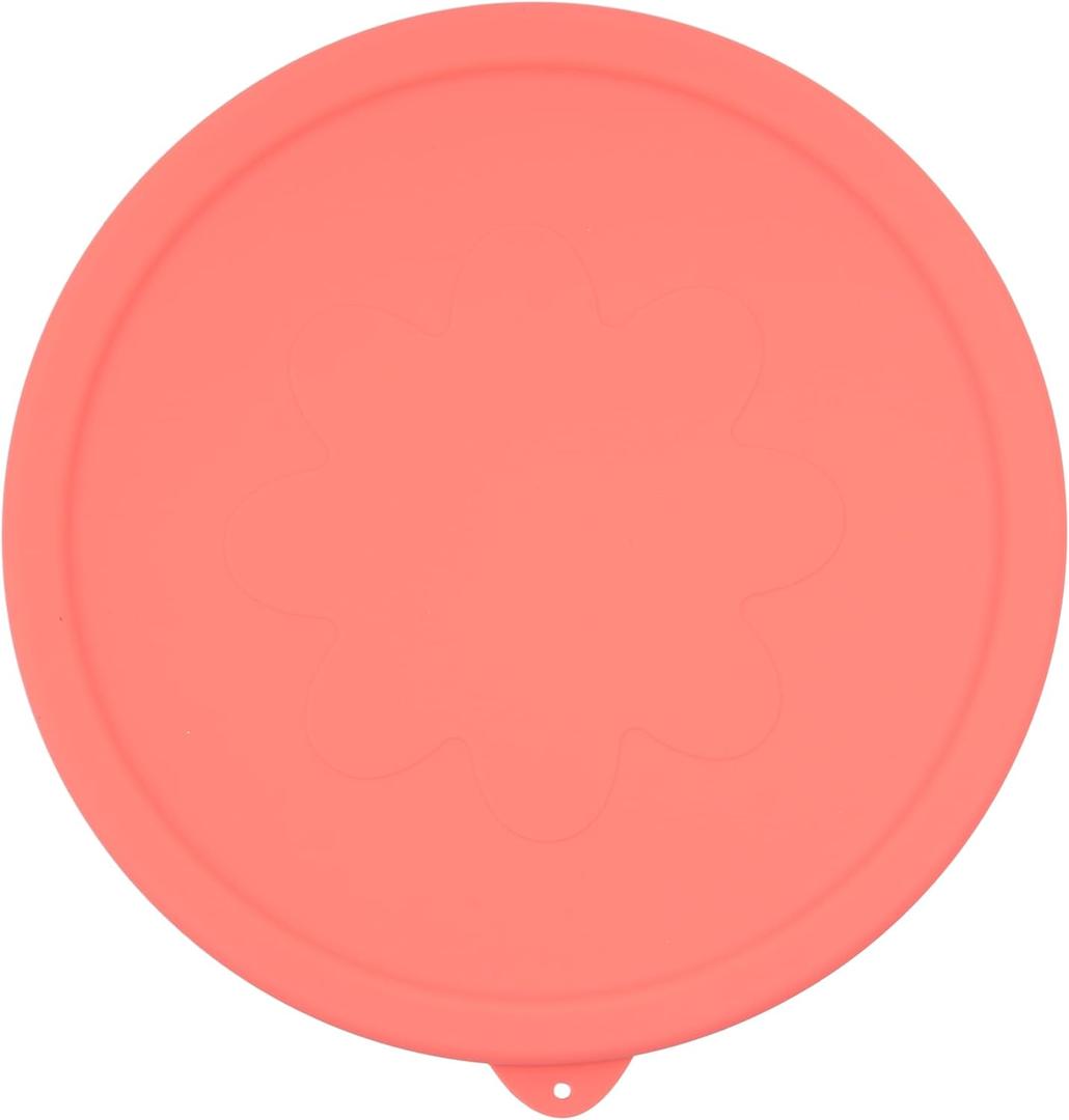 1 Pack Silicone Replacement Lids Only Fit for Pyrex 7404-S 4.5 Quart Sculpted Clear & Sculpted Tinted Glass Mixing Bowls, Extra Large Size Silicone Covers, Dishwasher & Microwave Safe