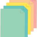 Astrobrights Mega Collection, Colored Paper, Punchy Pastel 5-Color Assortment, 625 Sheets, 24 lb./89 gsm, 8.5" x 11" - MORE SHEETS! (91732)