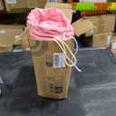 Camping Pillow for Woman-100% Cotton Breathable Cover, Shredded Memory Foam Compressible Travel Pillow,  Camping &Travel Accessories-Small Backpacking Pillow Camping Essentials for Sleeping, Gift