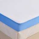 Extra Firm Mattress Topper Queen Size, 3 Inch Firm High Density Memory Foam Bed Topper for Back Pain Relief, Gel Bamboo Charcoal Infused Cooling Mattress, CertiPUR-US Certified, Washable Cover