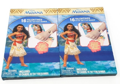 Exchange Cards Tattoo Arm Bands Moana 2 Pack