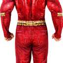Rubie's Men's DC: The Flash Movie Deluxe Costume Jumpsuit and Mask, As Shown, Medium (Red, M)