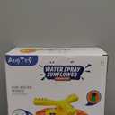 Water Sprinkler for Kids Toddlers Sprinklers with Roating Spray Nozzles Attaches Garden Water Hose Outdoor Play Outside Toys 3-4 Summer Backyard Lawn Game Yard Water Toy for Kids 3-5 4-8 Boy Girl