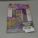 TMNT Teenage Mutant Ninja Turtles Birthday Party Supplies Bundle includes 1 Party Door Poster, 1 Happy Birthday Banner, 1 Dinosaur Sticker Sheet