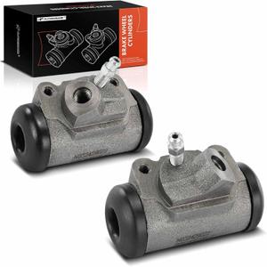 A-Premium Front Drum Brake Wheel Cylinder Compatible with Ford and Mercury Models - Mustang 1964-1970 2.8L/3.3L, Falcon 1960-1966, Falcon Sedan Delivery 1961-1965, Maverick, Ranchero, Comet, 2-PC Set