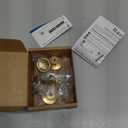Ravinte 5 Pack 1-1/4 inch Kitchen Cabinet Knobs Champagne Bronze Dresser Zinc Pulls Door Drawer Handles for Dresser Drawers