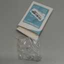 4 Pcs Silicone Toe Spacers – Yoga Toe Separators for Toe Straightening & Relaxation | Correct Overlapping Toes, Bunions, Hammer Toe | Toe Support toe separators for Women & Men (Clear, 3.98)