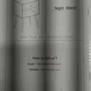 VECELO Nightstands Set of 2, Mid Century Modern End Bedside Table, Night Stand with Storage Drawer and 2 Tiers Open Shelf for Small Place, Bedroom, Living Room, Easy Assembly, Grey