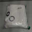 BGment White Sheer Curtains 84 Inches Long 2 Panels - Embroidered Leaf Pattern Semi Sheer Curtains Light Filtering Grommet Window Drapes for Living Room, Each Panel 52 x 84 Inch