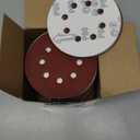 165 PCS 5 Inch Sanding Discs,Round Hook and Loop Sandpaper for Random Orbital Sander 40 60 80 120 150 240 320 400 600 Grit