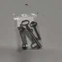 6-PCS Skeleton Brass Key Set, Antique Brass Plated Hollow Barrel Skeleton Keys, Perfect Replacement for Antique, Vintage & Modern Furniture