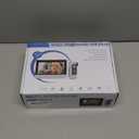 AMOCAM Video Intercom System, 7 Inches Monitor Wired Video Door Phone Doorbell Kits, Indoor Outdoor IR Camera Support Unlock, Monitoring, Dual-Way Intercom for Villa House Office Apartment