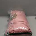 Hansleep Fleece Dusty Rose Full Blanket, Super Soft Flannel Fuzzy Plush Cozy Blanket for All Seasons, Dusty Rose, Full 84x90 Inches