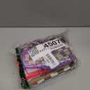 wegreeco Washable Female Dog Diapers Highly Absorbent Reusable Diapers for Dog in Heat Period Diapers, 3 Pack (Checkerboard Red, Purple, Coffee, Medium) (Medium (12"-15" Waist))