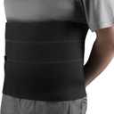 OTC Four-Panel Body Heavy Duty Select Series Abdominal Binder, Black, XX-Large