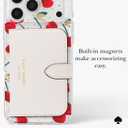kate spade new york iPhone 17 Pro Max Case - Compatible with MagSafe - Designer Phone Case - Cherry Dot Gems