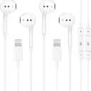 2 Packs for iPhone Headphones Wired Earbuds/Earphones Nosie Reduction Built-in Microphone & Volume Control Headsets Compatible with iPhone 14/13/12/11/XR/XS/X/8/7/SE/Pro/Pro Max