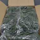 Cedar Christmas Garland with Lights for Mantle - 2 Pack Decorations 9ft Realistic Lighted Faux Pine Garlands for Xmas Home Decoration Indoor Stairs Railing Fireplace Outdoor Prelit Garland Door Decor