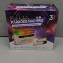 Karaoke Machine,Karaoke Machine with Lyrics Display,Portable Bluetooth 5.3 Karaoke Speaker with Upgraded Dual Speakers for Kids and Adults,with White Noise and Night Light Function (Beige)