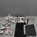 Dreamon 32 Pcs Black and White High Contrast Baby Sensory Toys for Newborn 0-3 Months Brain Development - Montessori Infant Tummy Time Toys 0-6-12 Months Boy Girl Gifts