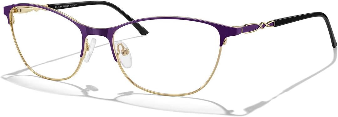 Cat Eye Reading Glasses For Women Retro Design Reader Computer Glasses with Spring Hinges